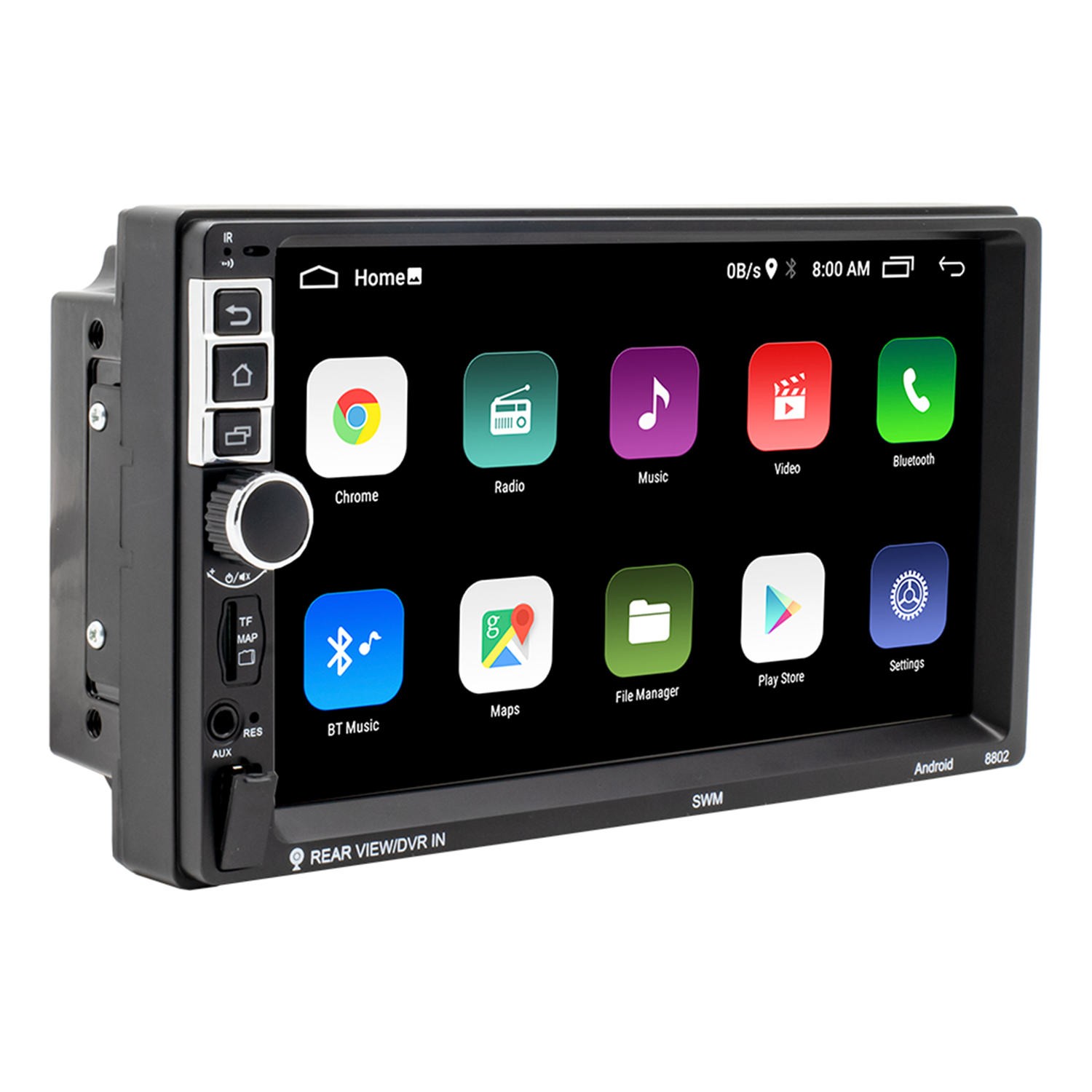 7″ 1+16G 2-Din Car Radio Android 10.1 Bluetooth WIFI Steering Wheel S-8802C