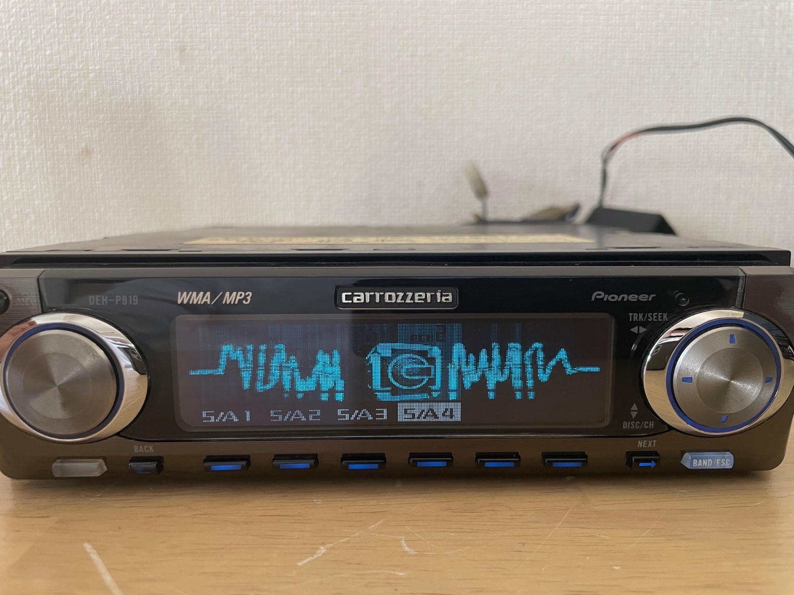 Pioneer Carrozzeria DEH-P919 1Din Car Audio CD Bluetooth Player Concert Hall