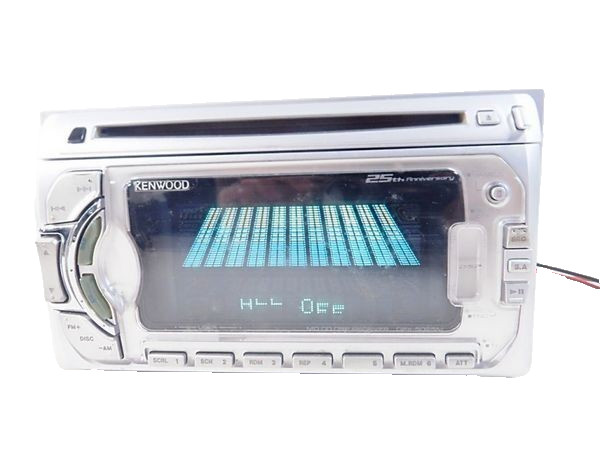 KENWOOD DPX-5025MS 2DIN CD MD MiniDisc Player AUX Input Head Unit Tested JDM