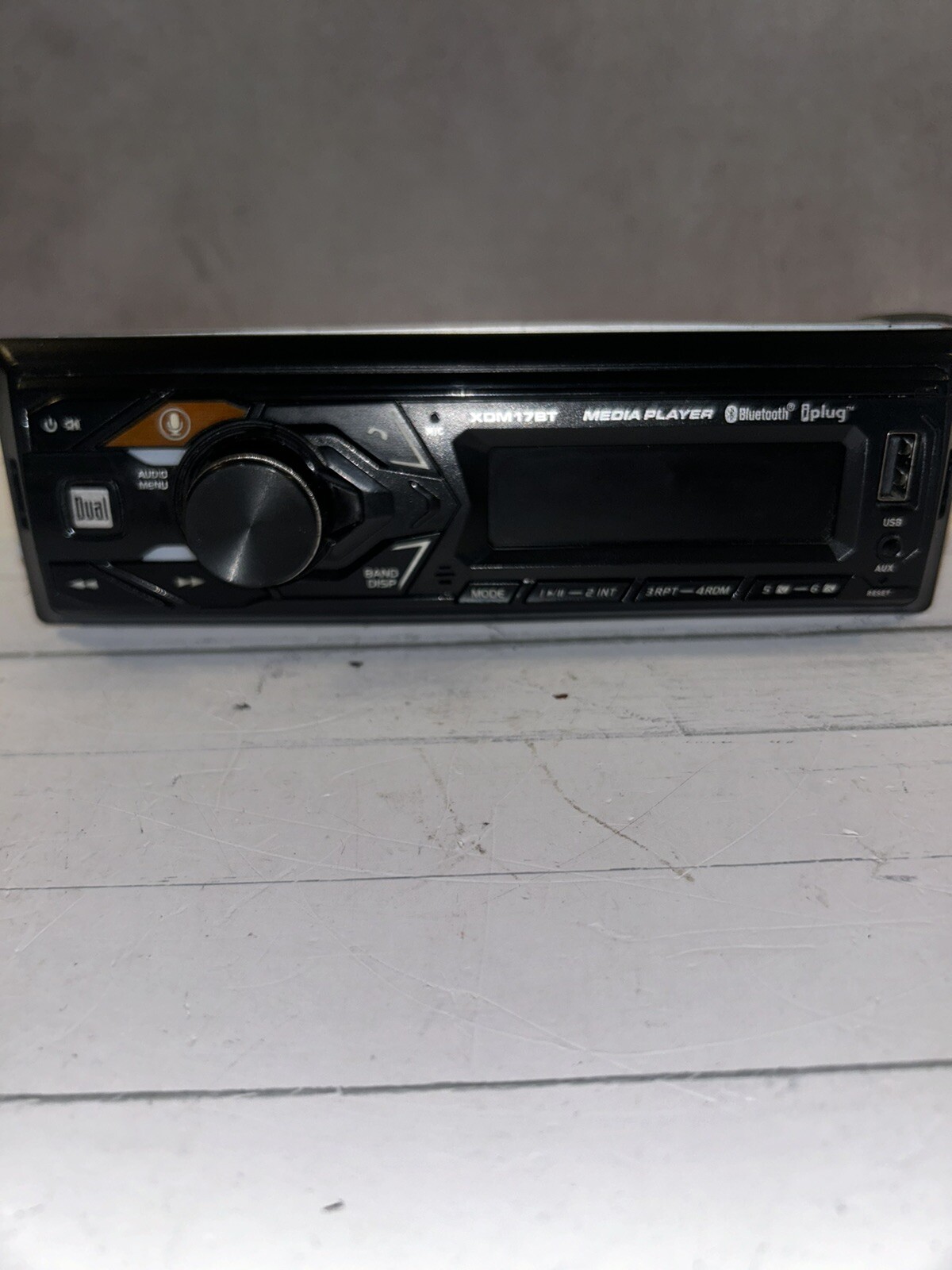 Dual Electronics XDM17BT Single DIN Car Stereo