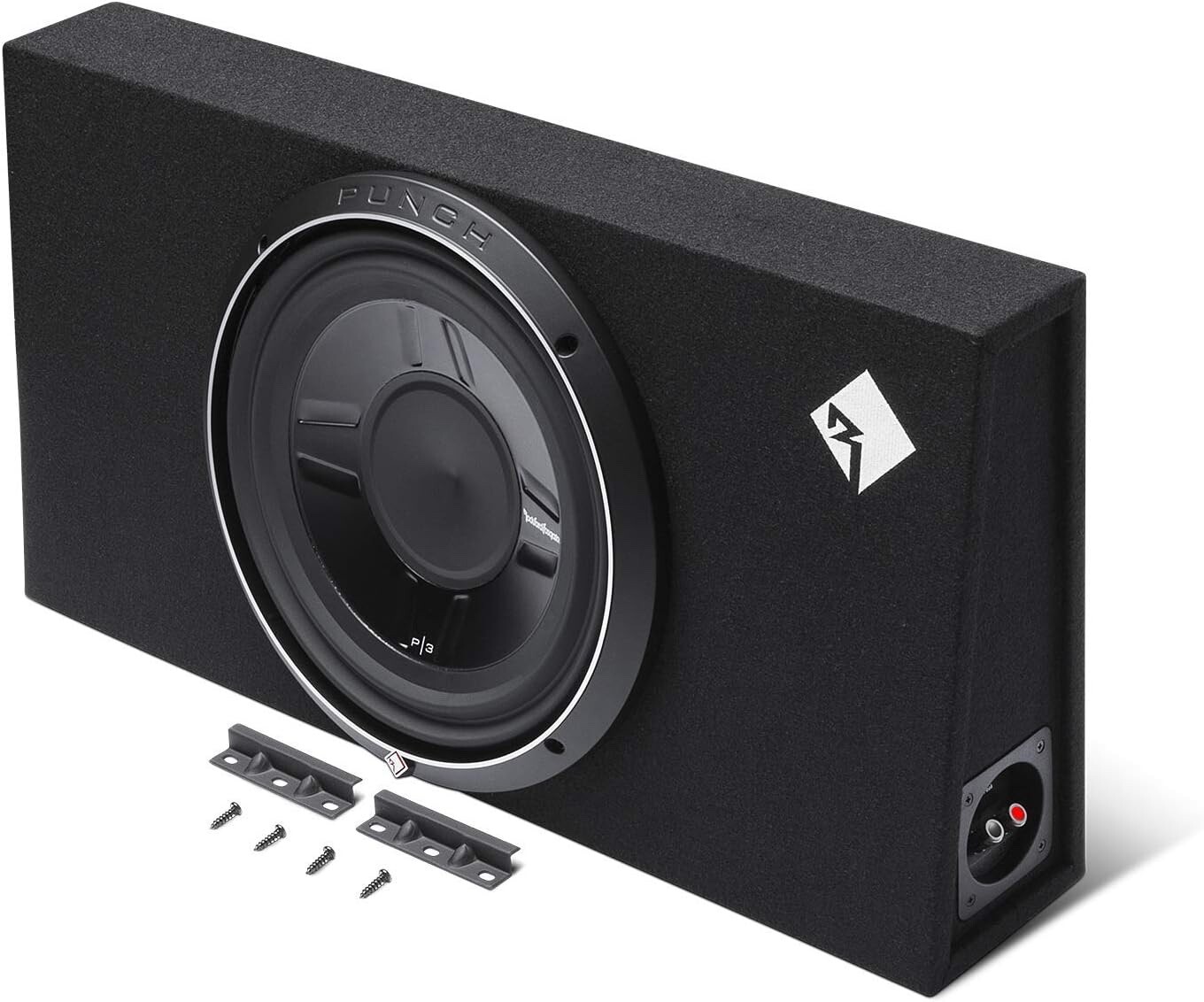 Rockford Fosgate Punch P3S1X12 P3S Single 12″ Shallow Subwoofer Loaded Enclsoure