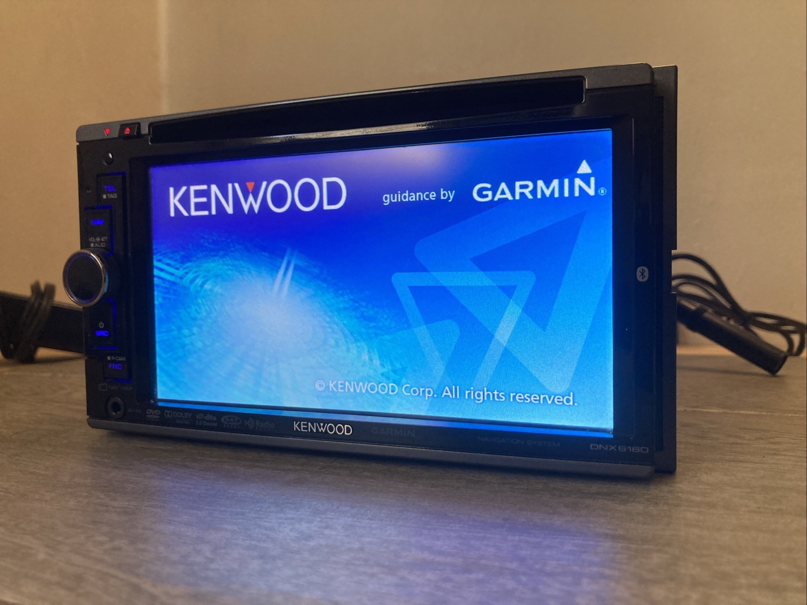 ✅Kenwood DNX6160 DVD Player USB/AUX Bluetooth GPS Nav Garmin TESTED-WORKING