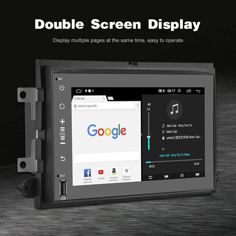 FOR FORD F250 2004-2014 7″ ANDROID 13.0 CARPLAY CAR STEREO RADIO 2+32G GPS NAVI