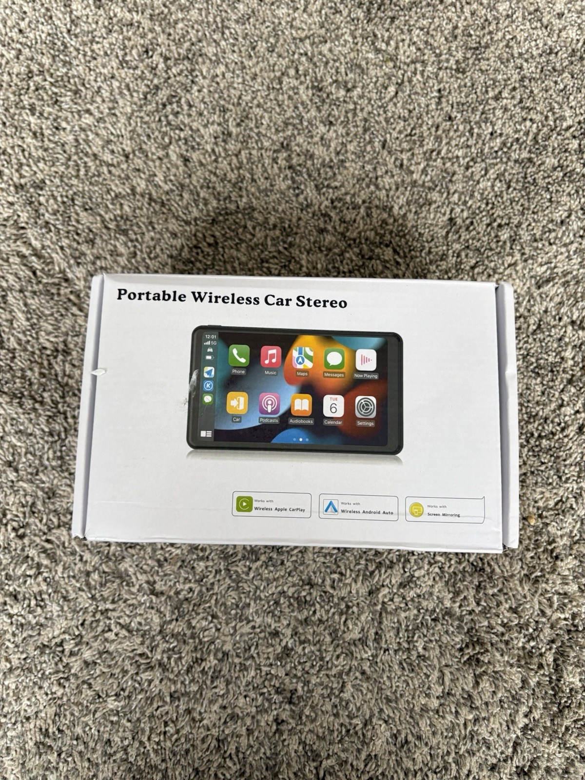7” HD Wireless CarPlay Android Auto Car Stereo w/ Backup Camera & GPS