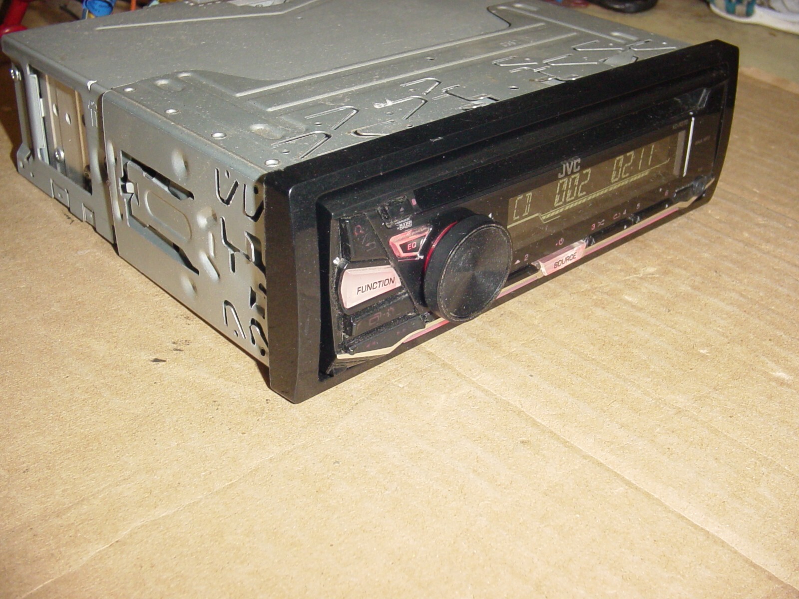 JVC KD-R370 wma/mp3/CD Player Front AUX Input