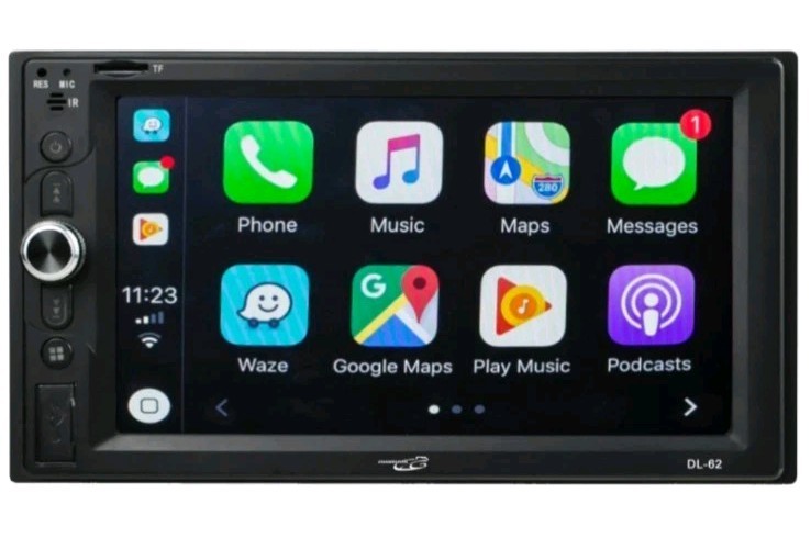 Concept DL-62 Multimedia Touchscreen 6.2 Double DIN APPLE CAR PLAY ANDROID AUTO