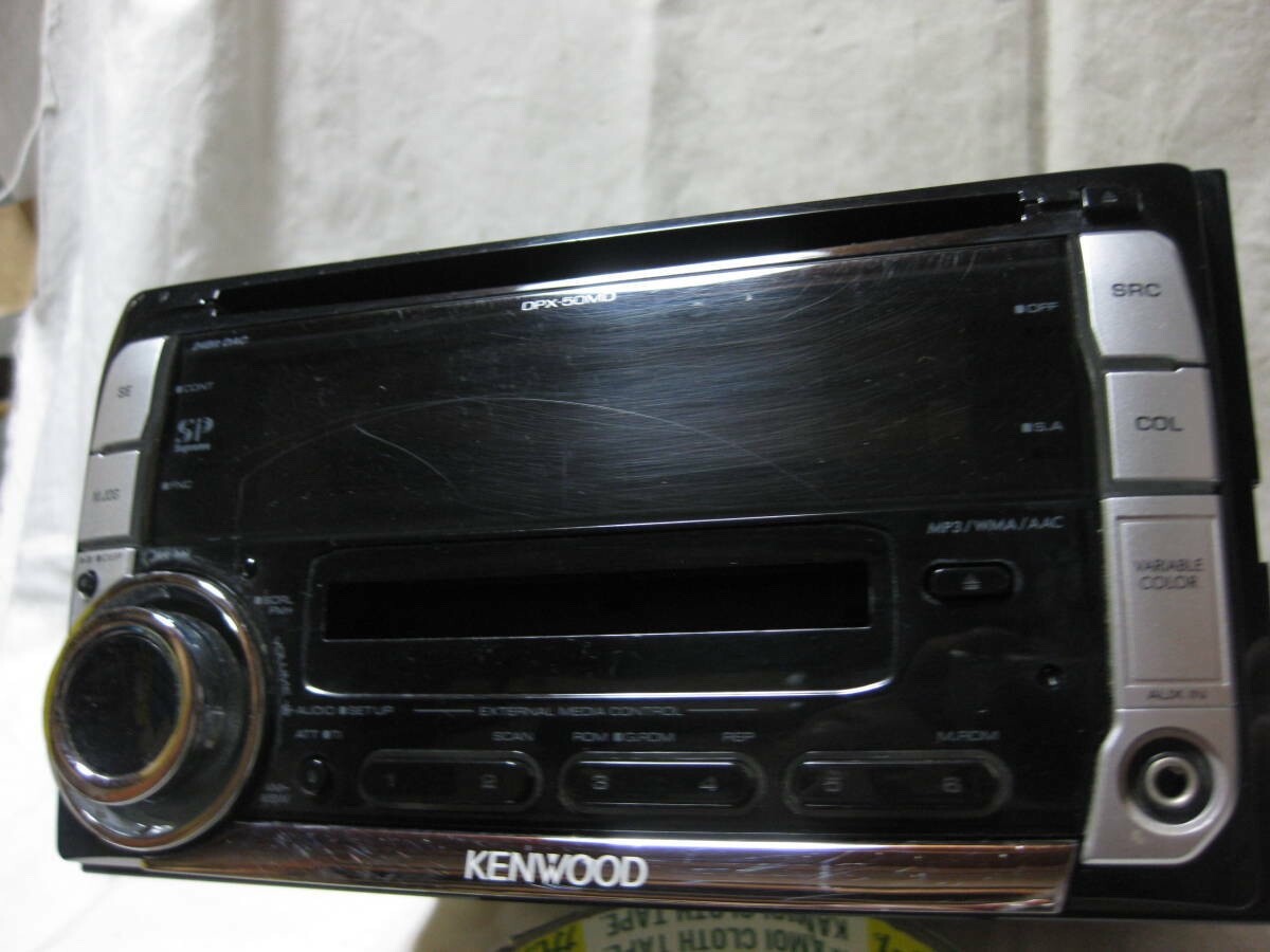 KENWOOD DPX-50MDD MP3　MDLP CD MD player multiple car models Good