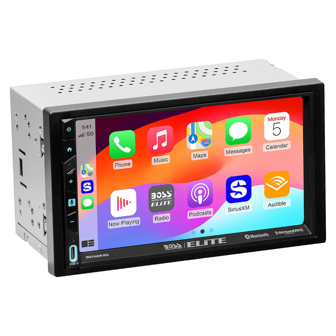 Boss Audio BE7ACP.WX 2-DIN 7″ Touchscreen Digital Mechless Multimedia Receiver