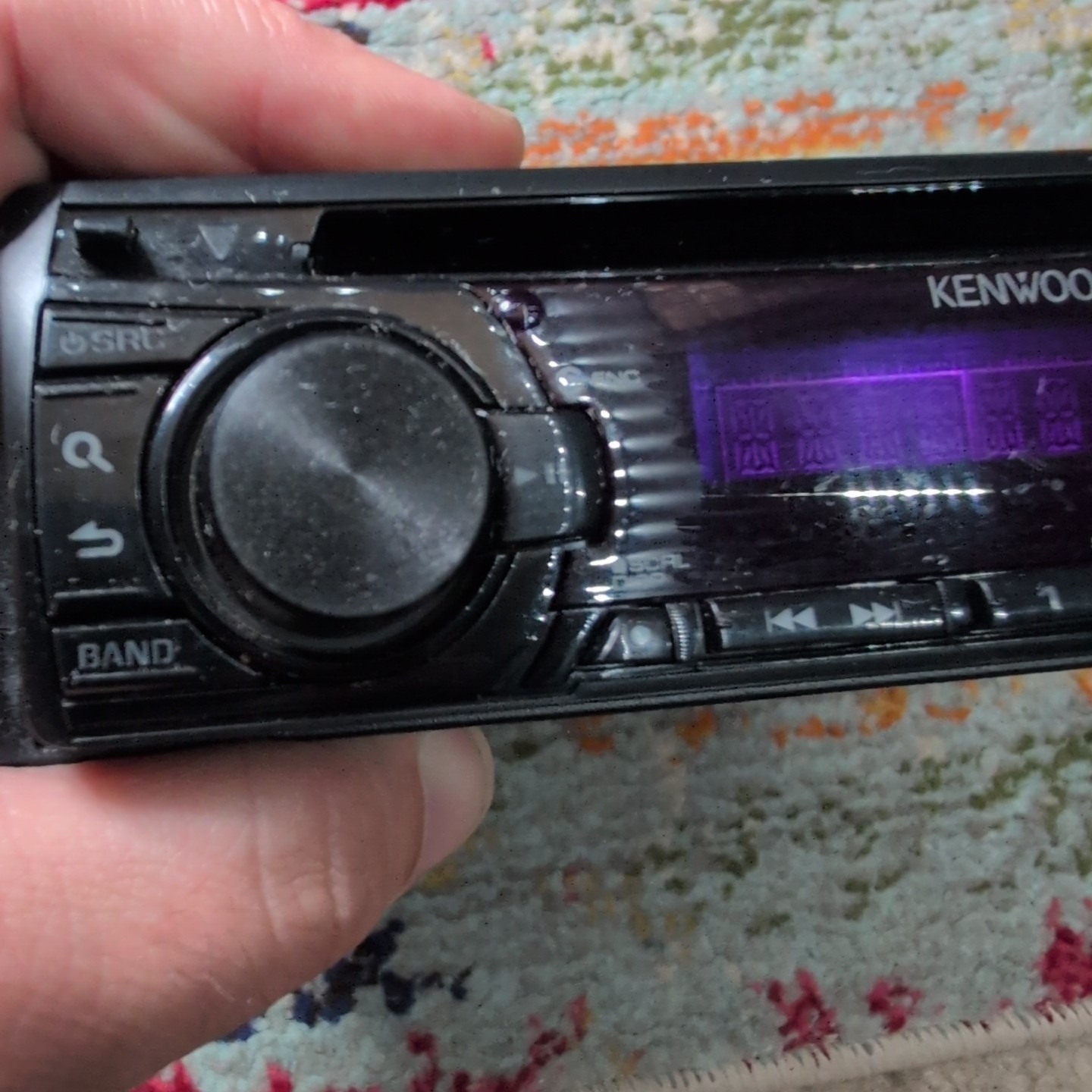 Kenwood KDC-152 1 Din CD Player MP3 WMA Aux In Dash Receiver 50X4 Watts