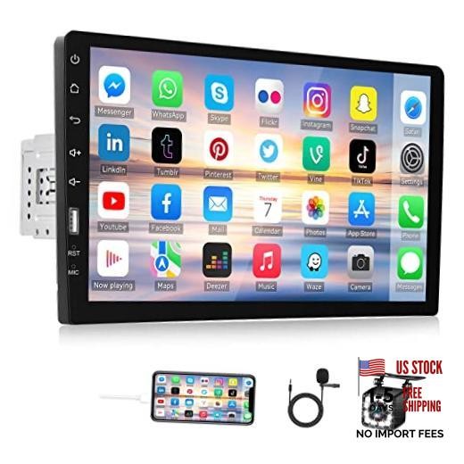 Bluetooth 9″ HD Touch Screen Car Stereo with Bluetooth – Single Din