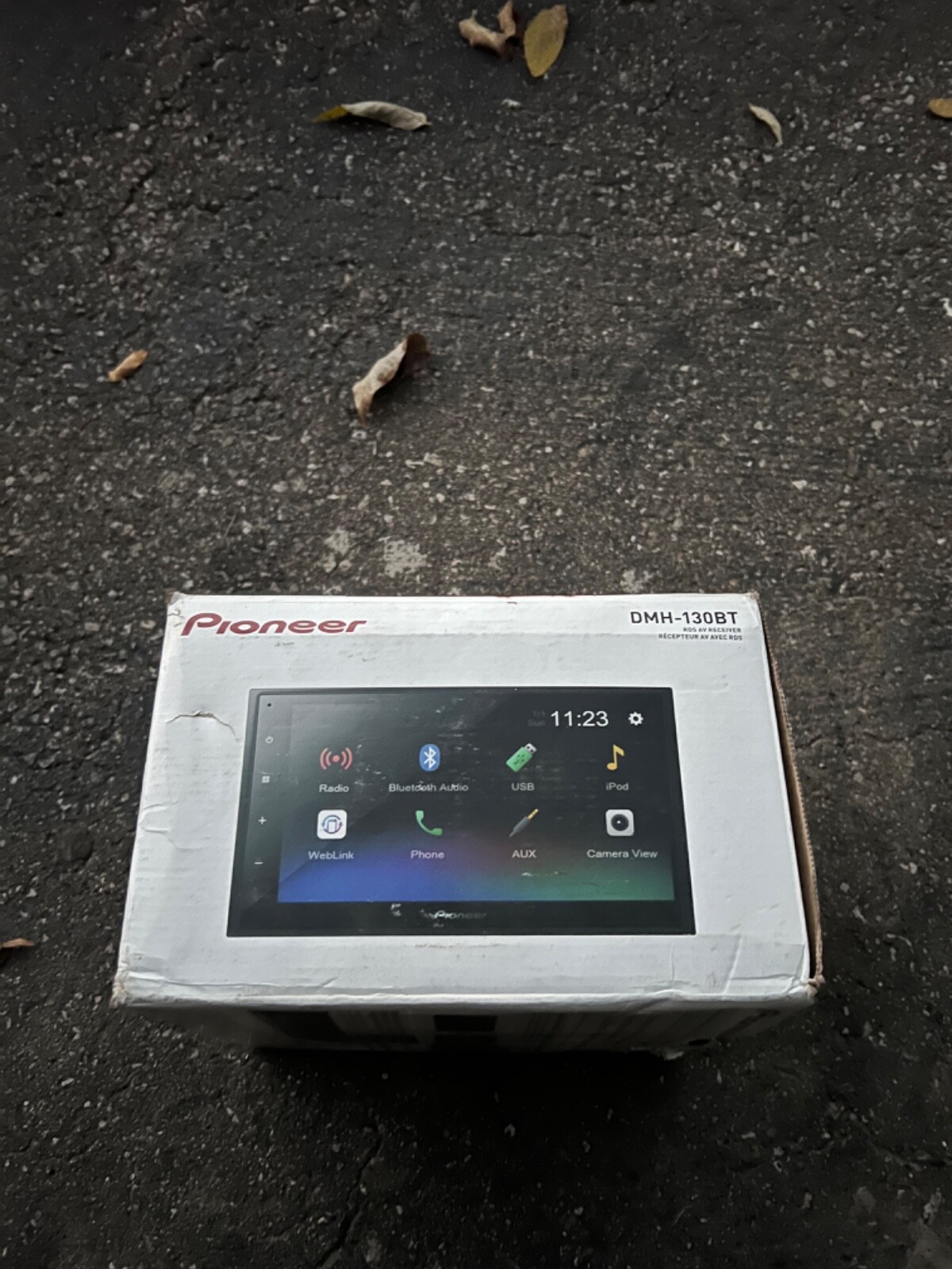 Pioneer DMH-130BT 6.8 inch Digital Media Receiver – Black