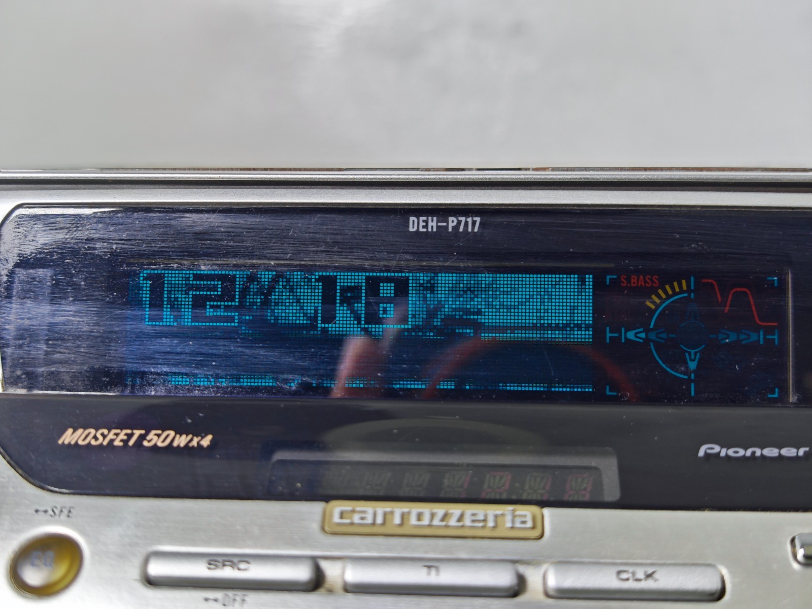 Pioneer Carrozzeria DEH-P717 CD MP3 WMA Car Stereo Radio MOSFET 50Wx4 JDM