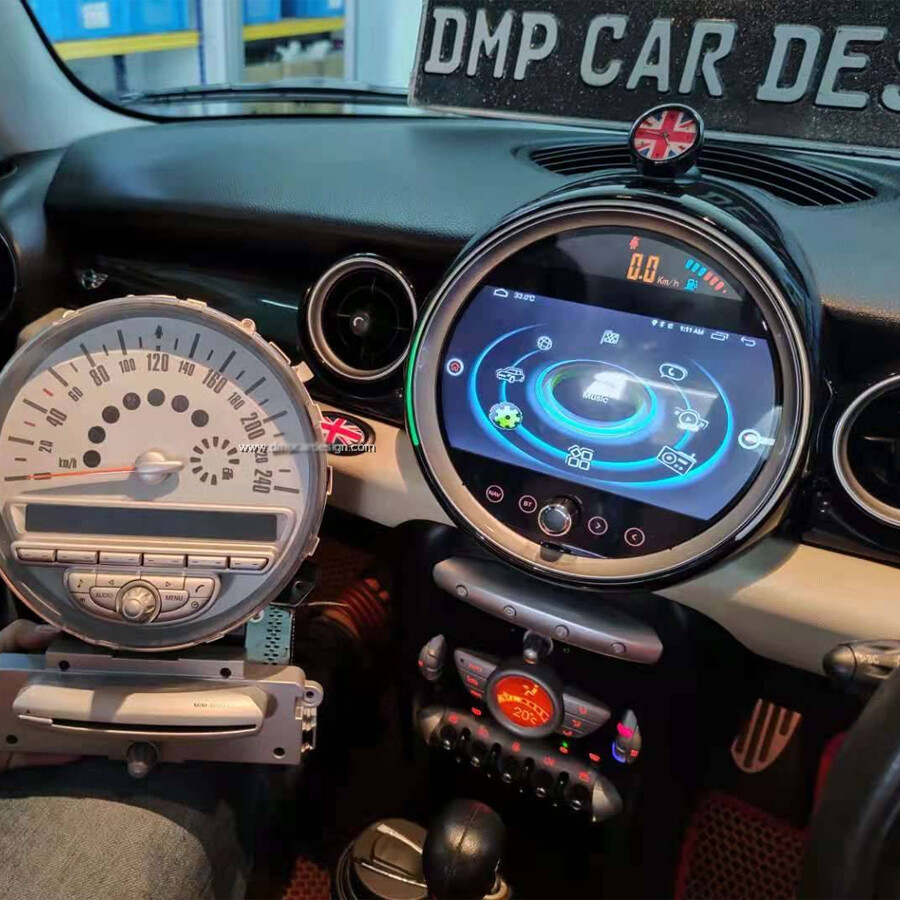 Car Android Gps Navigation Wifi 9″ For Bmw Mini Cooper Countryman R56 R60 06-16
