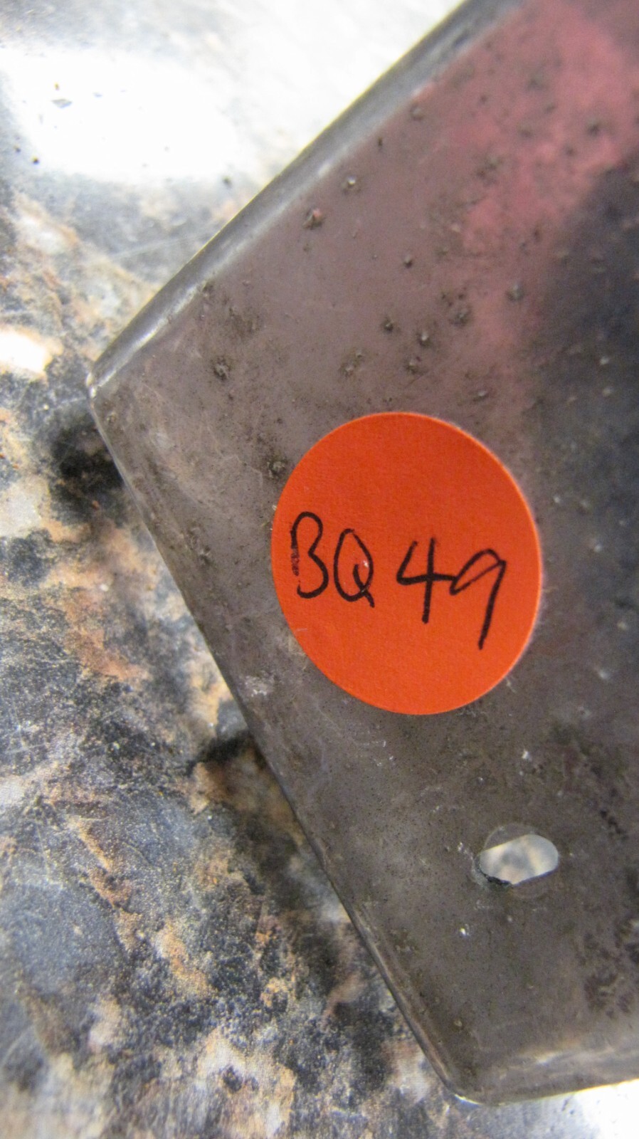 1949 1950 Chevrolet Sedan AM PB Car Radio Chrome Face Plate Model #986240 – BQ49