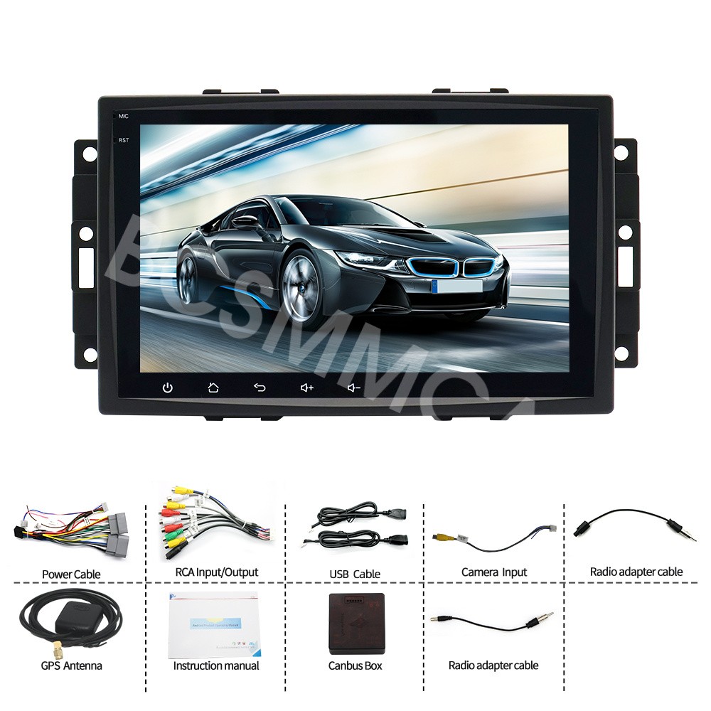 Fit For 2005-2010 Chrysler 300C 8in Android 14 Car Stereo Radio GPS WIFI 2+32G