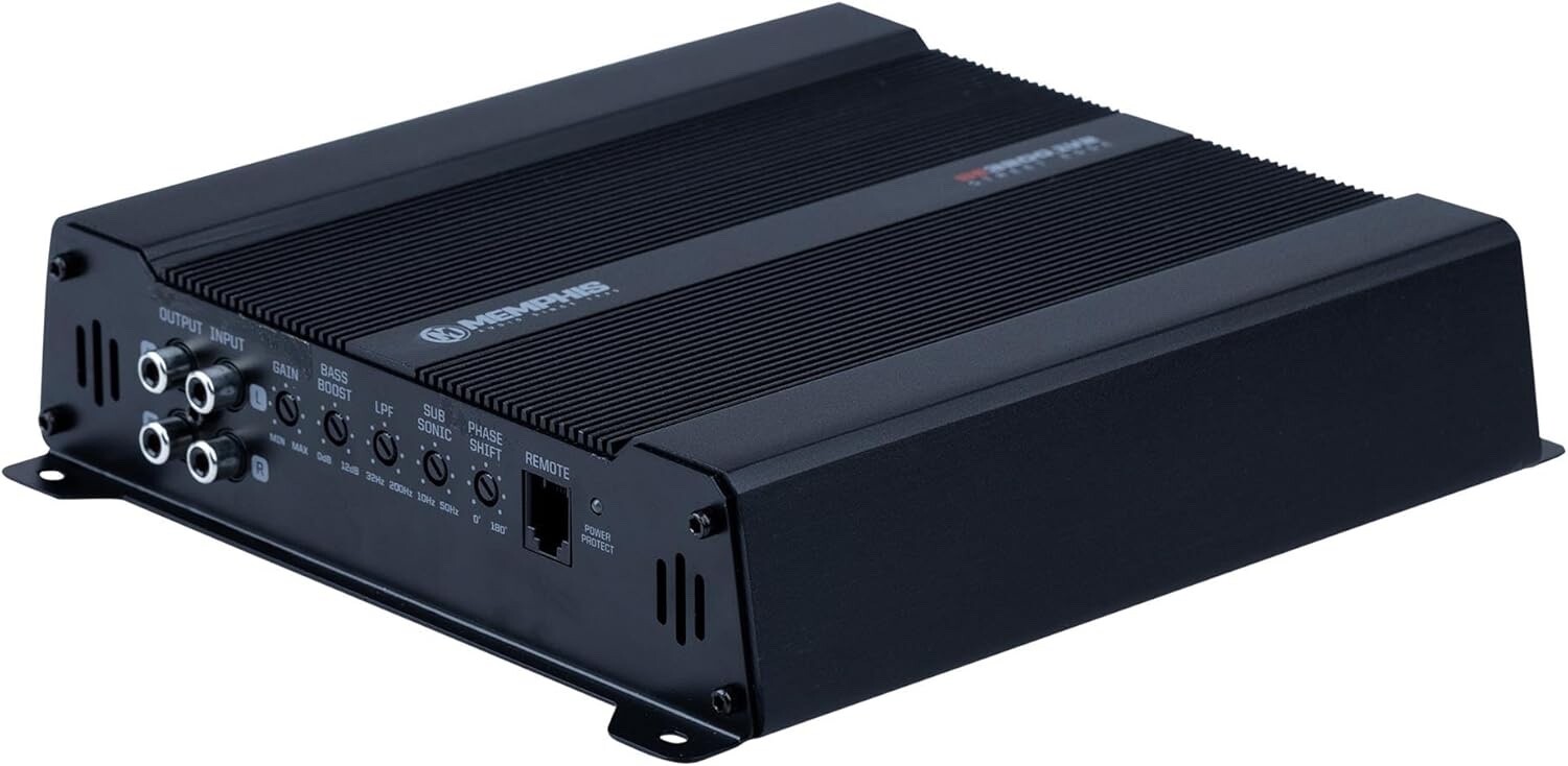 Memphis Audio SE3200.1V2 Street Edge 3200W MAX 800W RMS 1Ohm Monoblock Amplifier