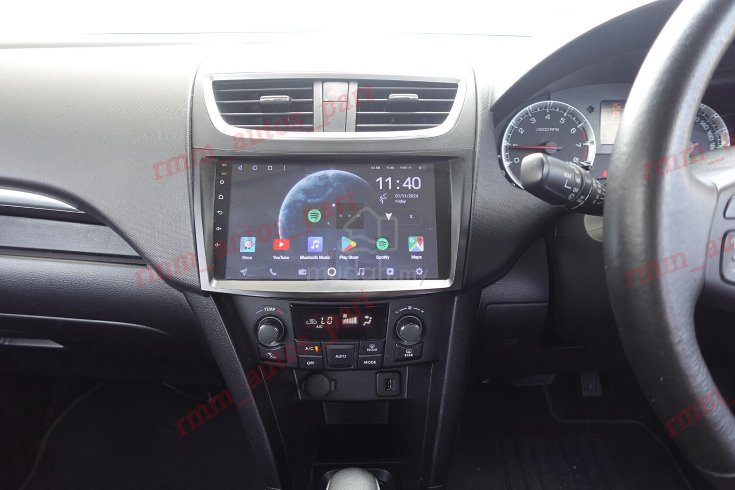 Plug Play Car FM Radio Stereo Player with CarPlay 64G For Suzuki Swift 2010-2016