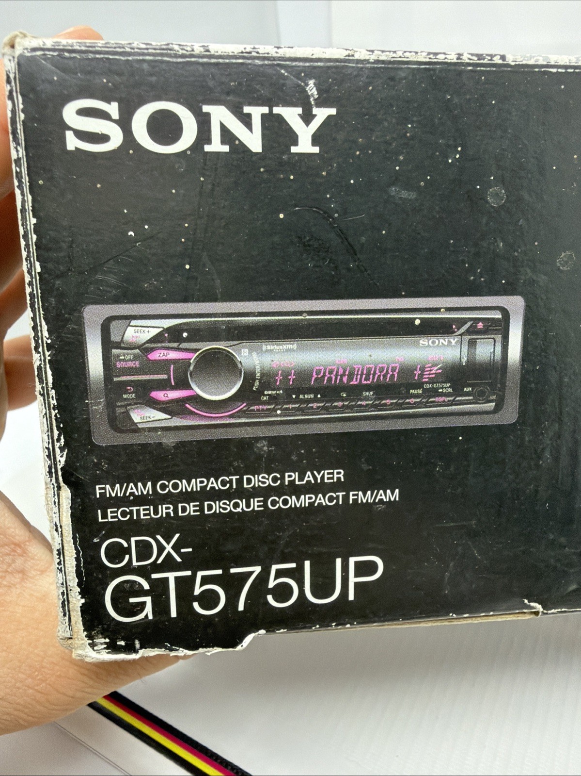 New Sony CDX-GT575UP FM/AM Compact Disc Player Car Stereo CD USB AUX Iphone