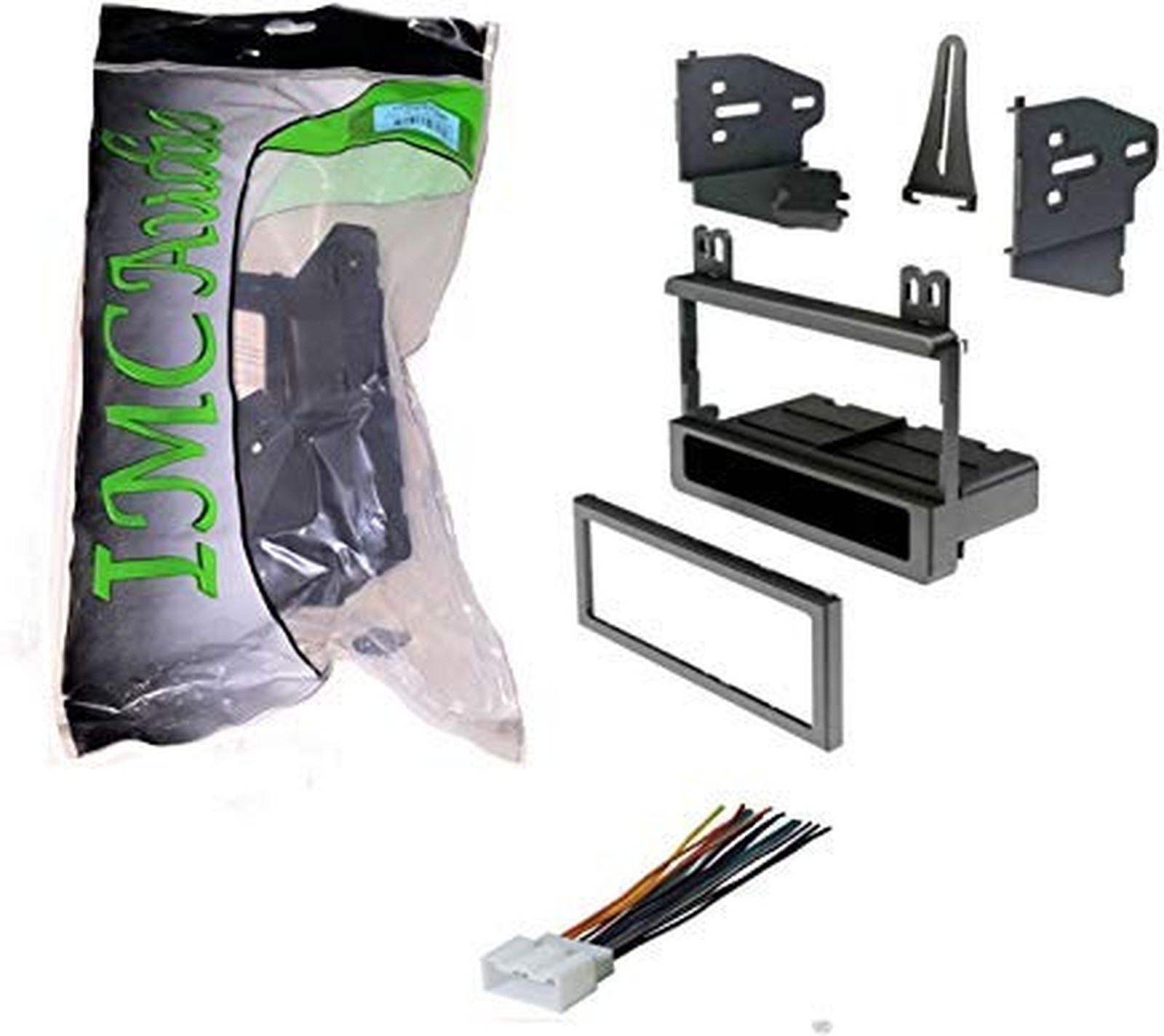IMC Audio Single Din Dash Kit for Aftermarket Radio Installation for Ford Lin…