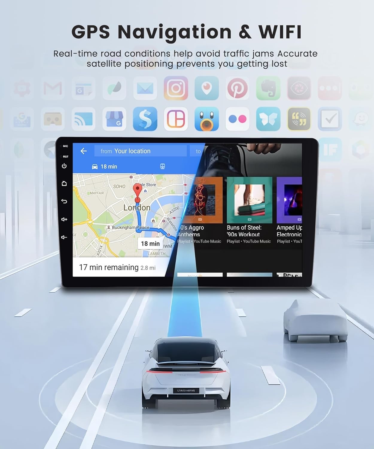 4G+64G Car Radio for Buick Regal 2009-2013/Opel Insignia 2008-2013 CarPlay