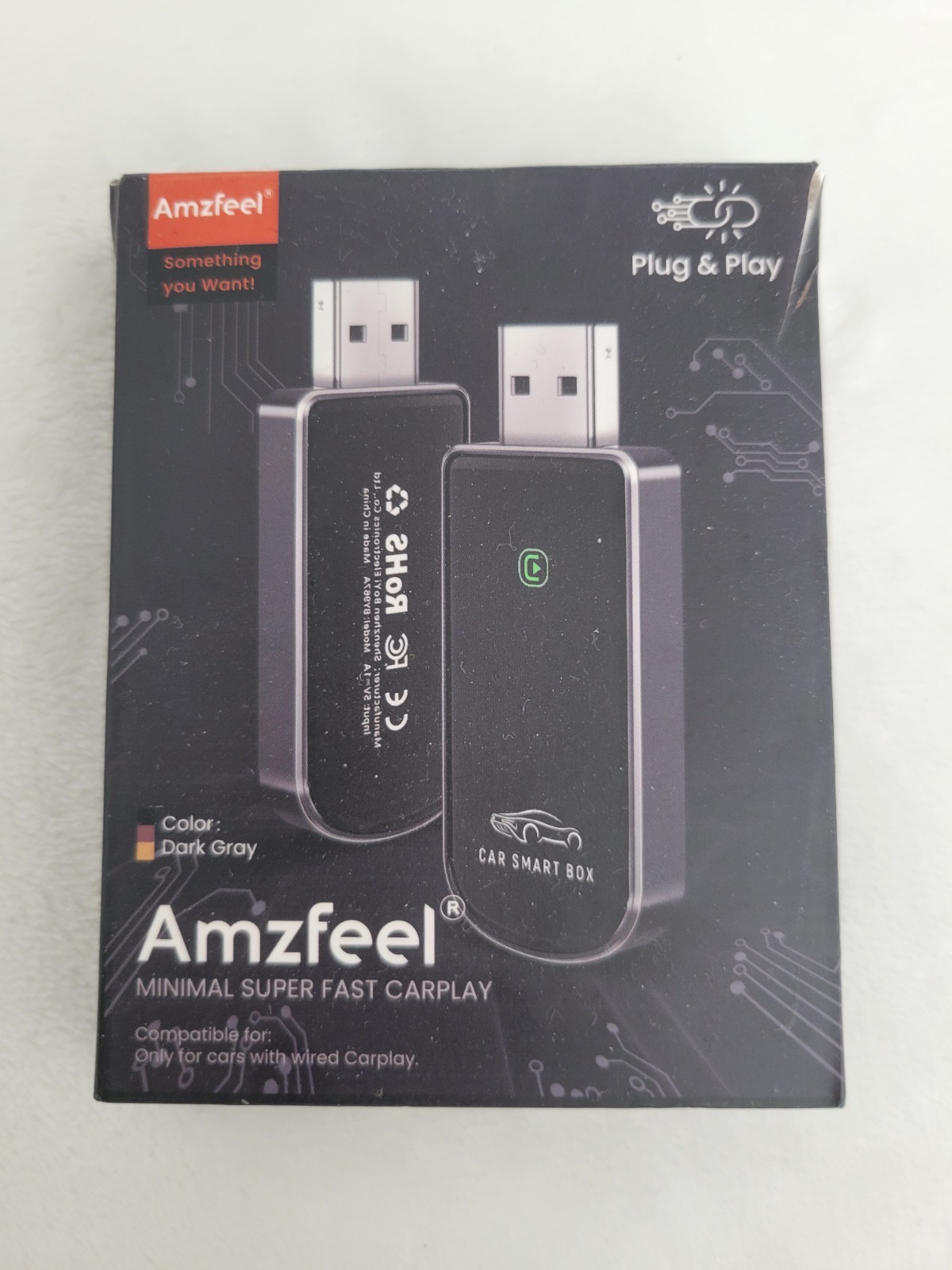 Amzefeel professional USB Wireless Carplay Adapter