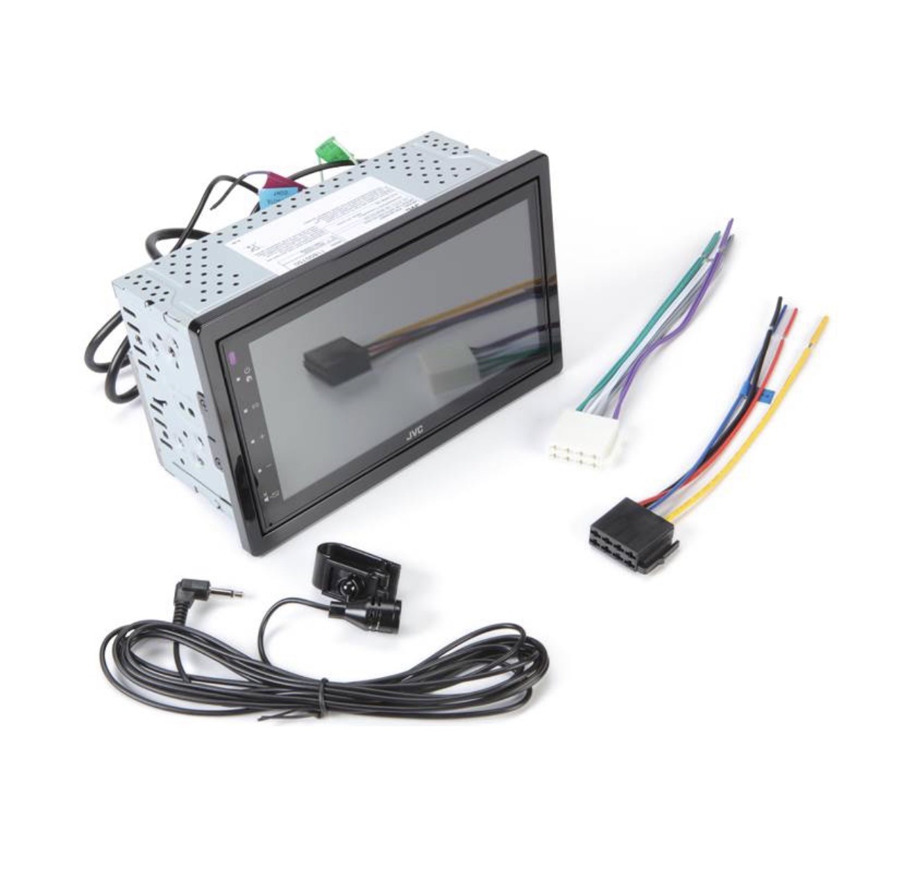 JVC KW-M180BT Double DIN 6.8″ Screen Bluetooth USB Multimedia Stereo Receiver