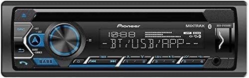 Pioneer DEH-S4200BT 1DIN Bluetooth Car Stereo Receiver + 2 Pair 6″x9″ Speaker