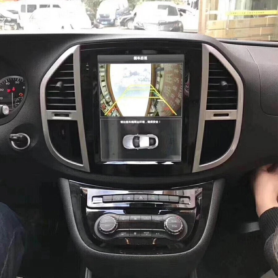 12.1” Car Radio Wireless Tesla Screen CarPlay 2+32GB For 2016-2018 Benz Metris