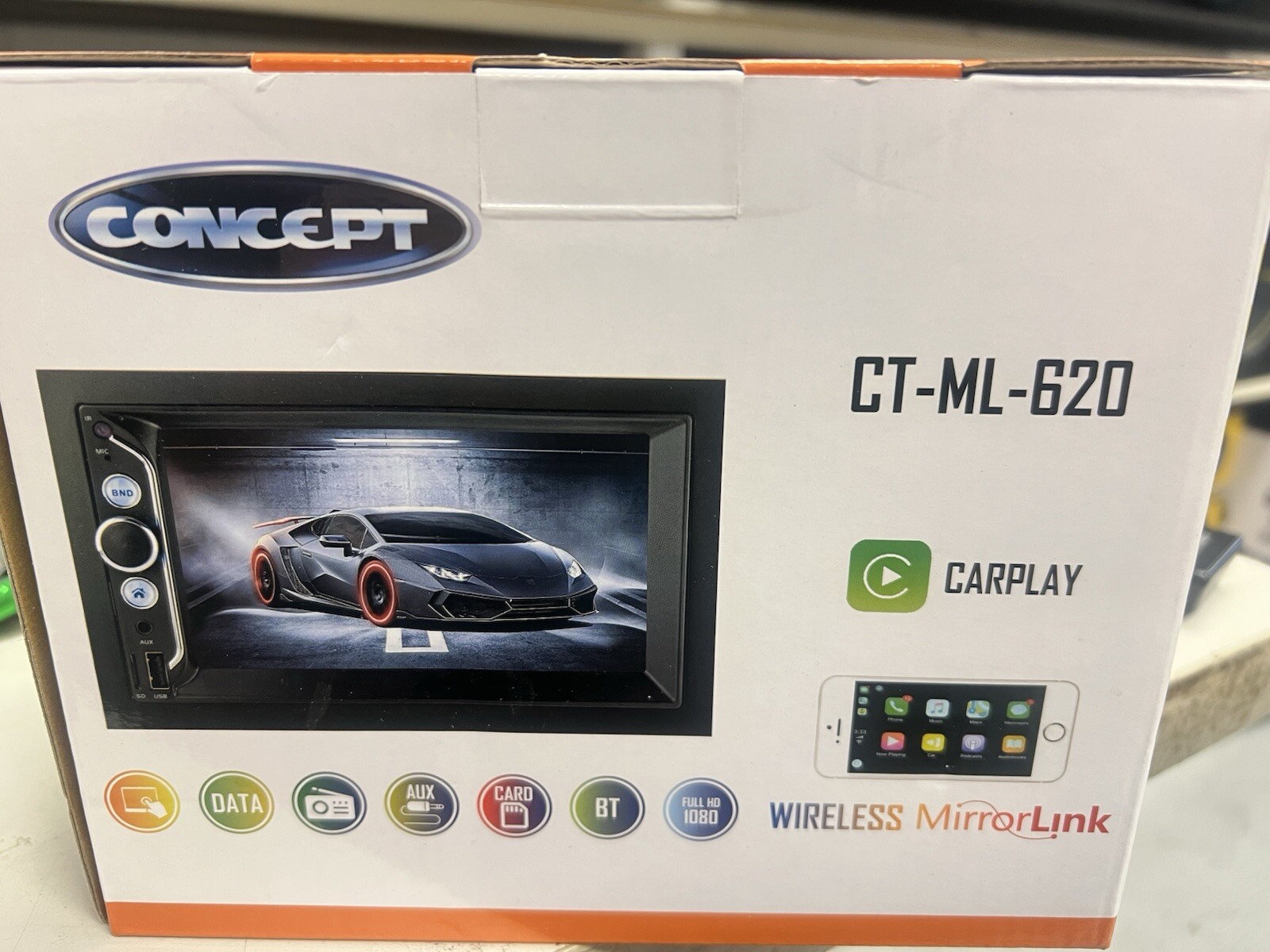 CONCEPT CT-ML-620 6.2” Multimedia MP5 Player (CT-ML-620)