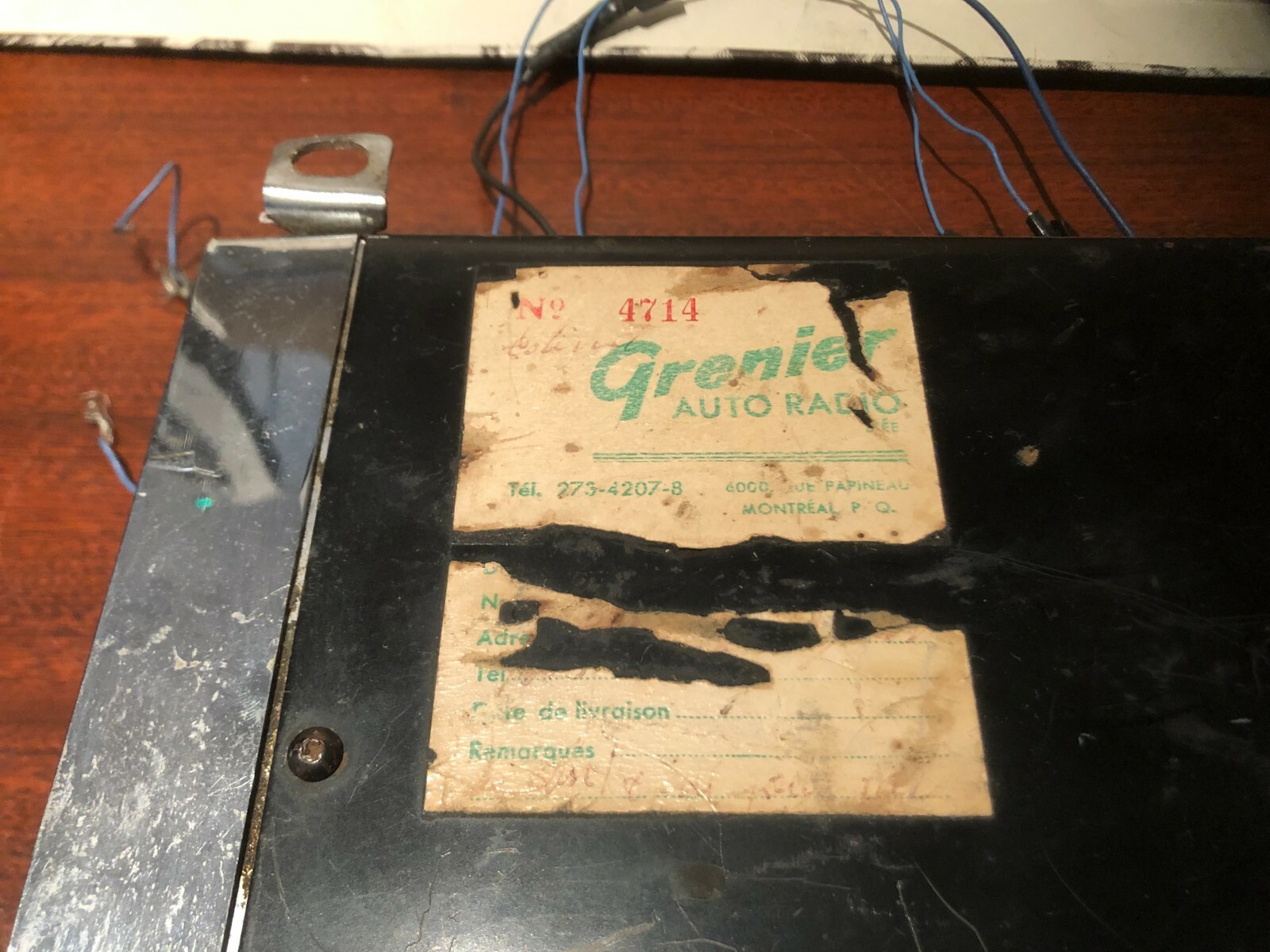 RARE Artisan 880 Car Stereo 8-Track from 1970s (untested)