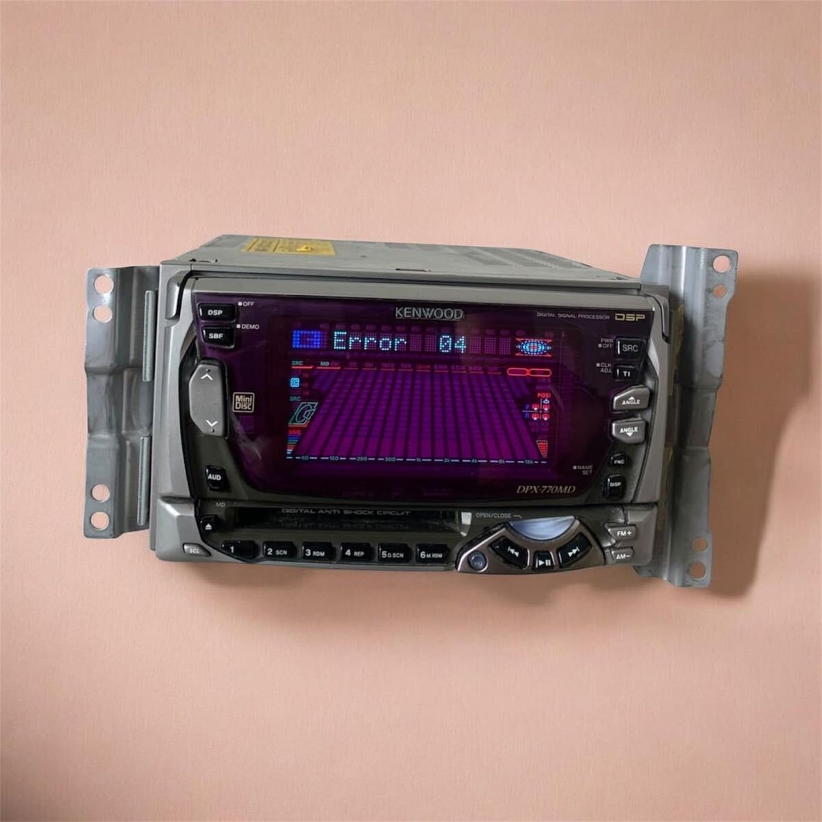 Kenwood DPX-770MD Double DIN CD Receiver Car Audio Stereo Head Unit JDM