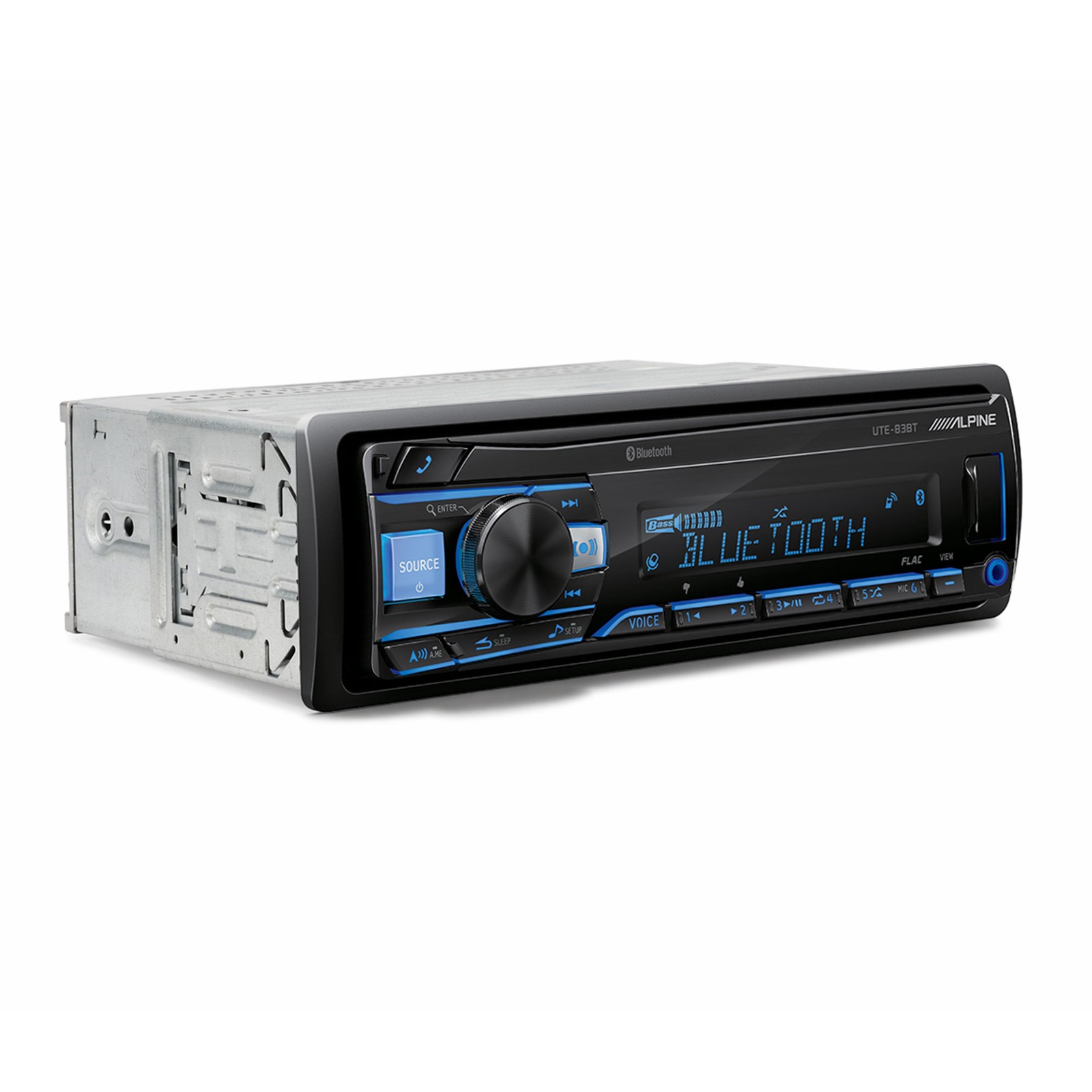 Alpine UTE-83BT Mech-less Digital Media Receiver with Bluetooth® Wireless Tec…
