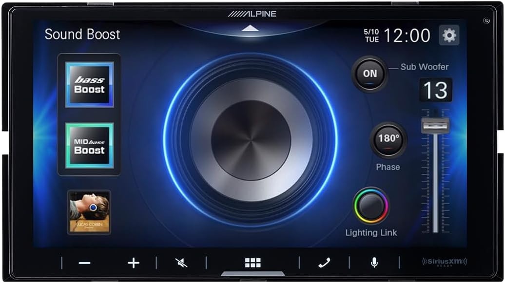 Innovative Digital Multimedia Receiver – 7-Inch Display with Sound Customization
