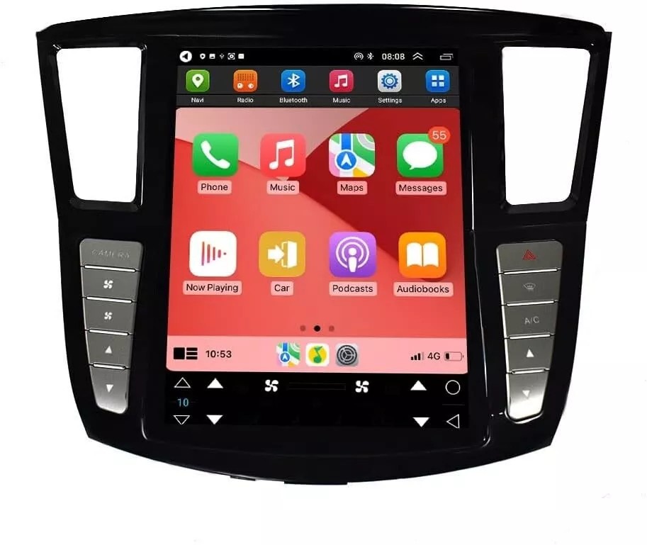 12.1” For 2012-2019 Infiniti QX60 JX35 4+32G CarPlay Car Stereo Radio GPS
