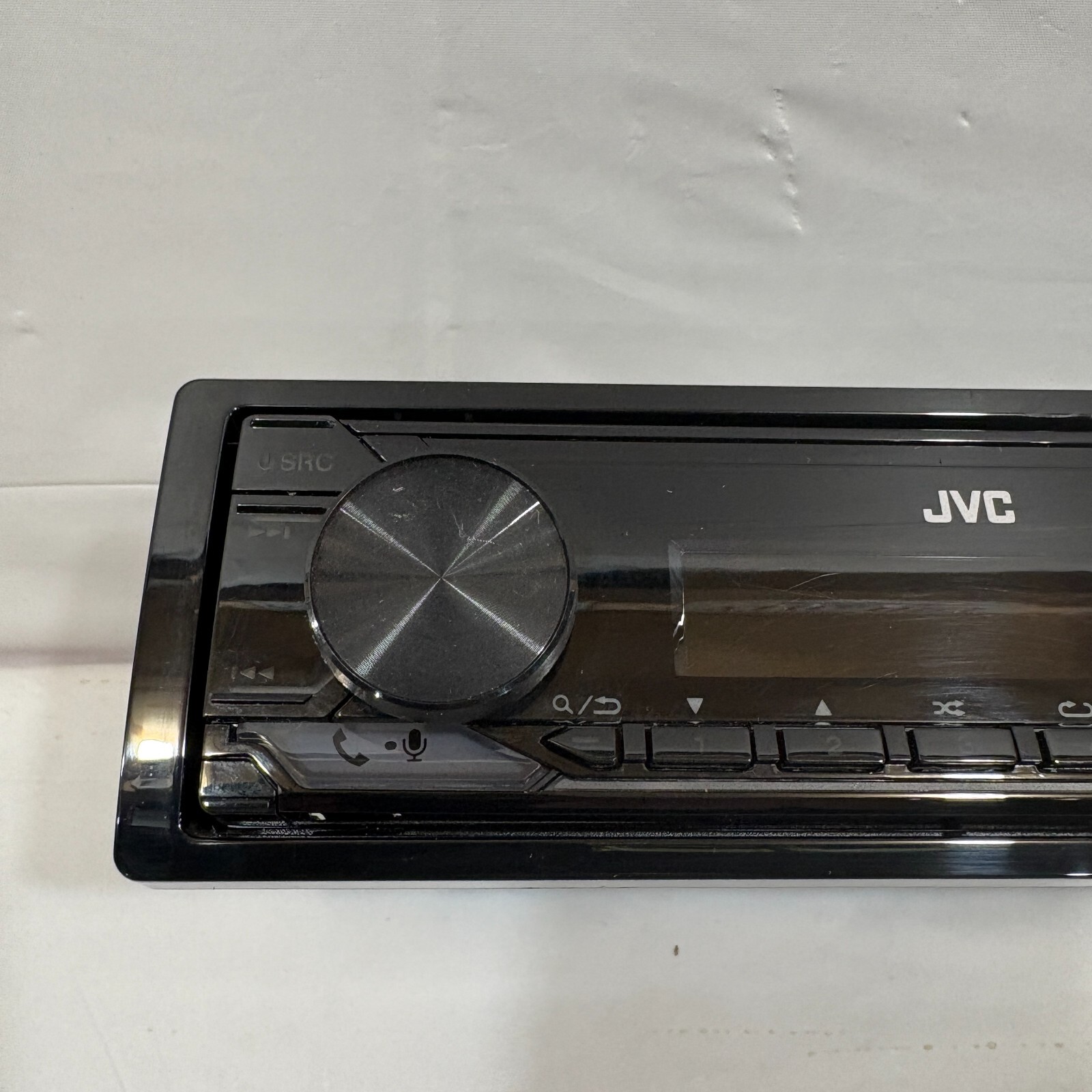 JVC KD-X270BT Bluetooth 1 DIN Car Stereo w/Detachable Face Plate, 13-Band EQ