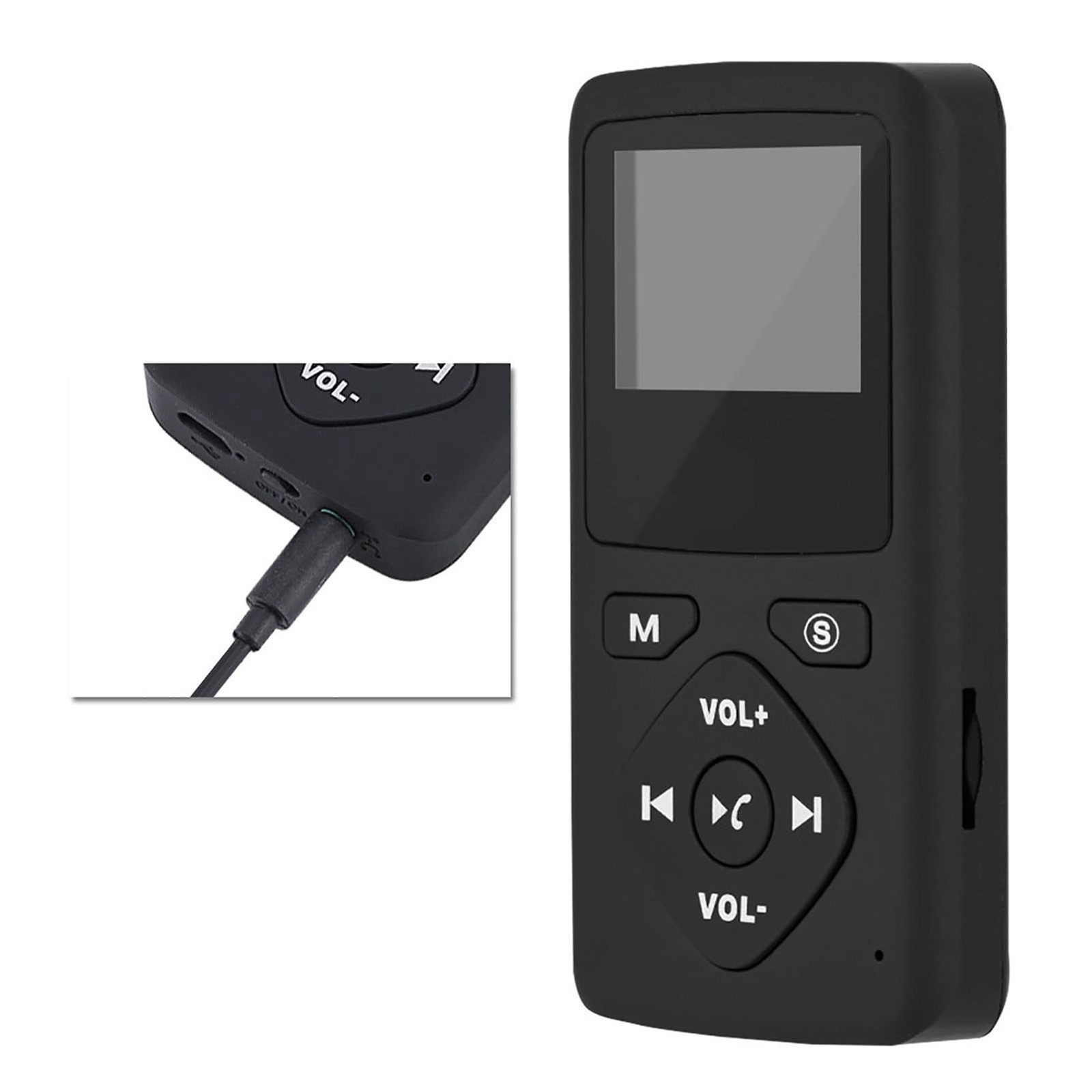 Portable DAB/DAB+ Pocket Digital Radio Receiver BT MP3 Player With Earphone NEW