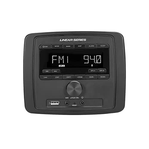 Dual-Zone Multimedia Stereo Receiver with Bluetooth/USB/AUX/AM/FM for RV,