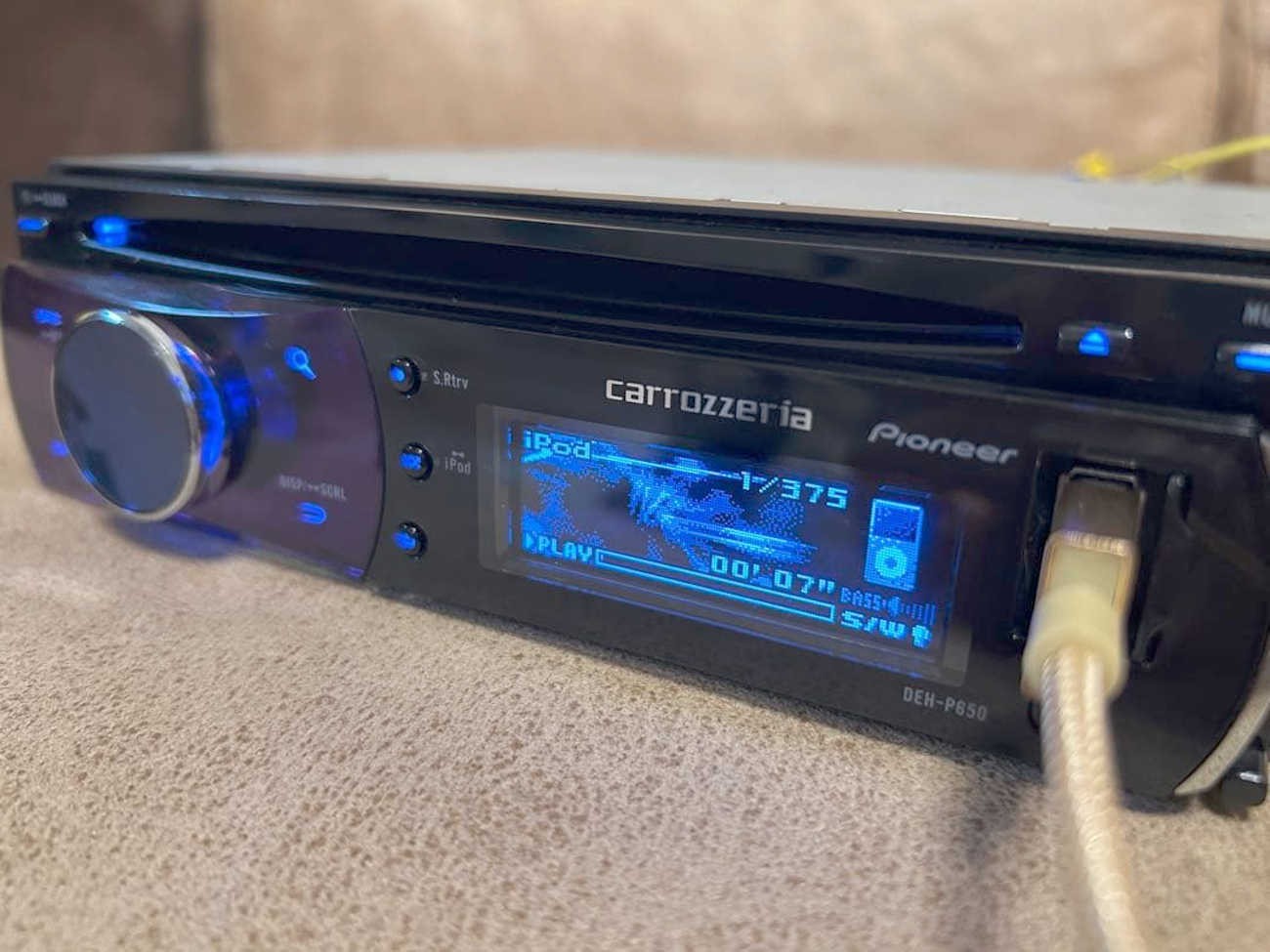 Pioneer Carrozzeria DEH-P650 1DIN CD USB AUX Receiver 50W x 4 JDM Tested Working