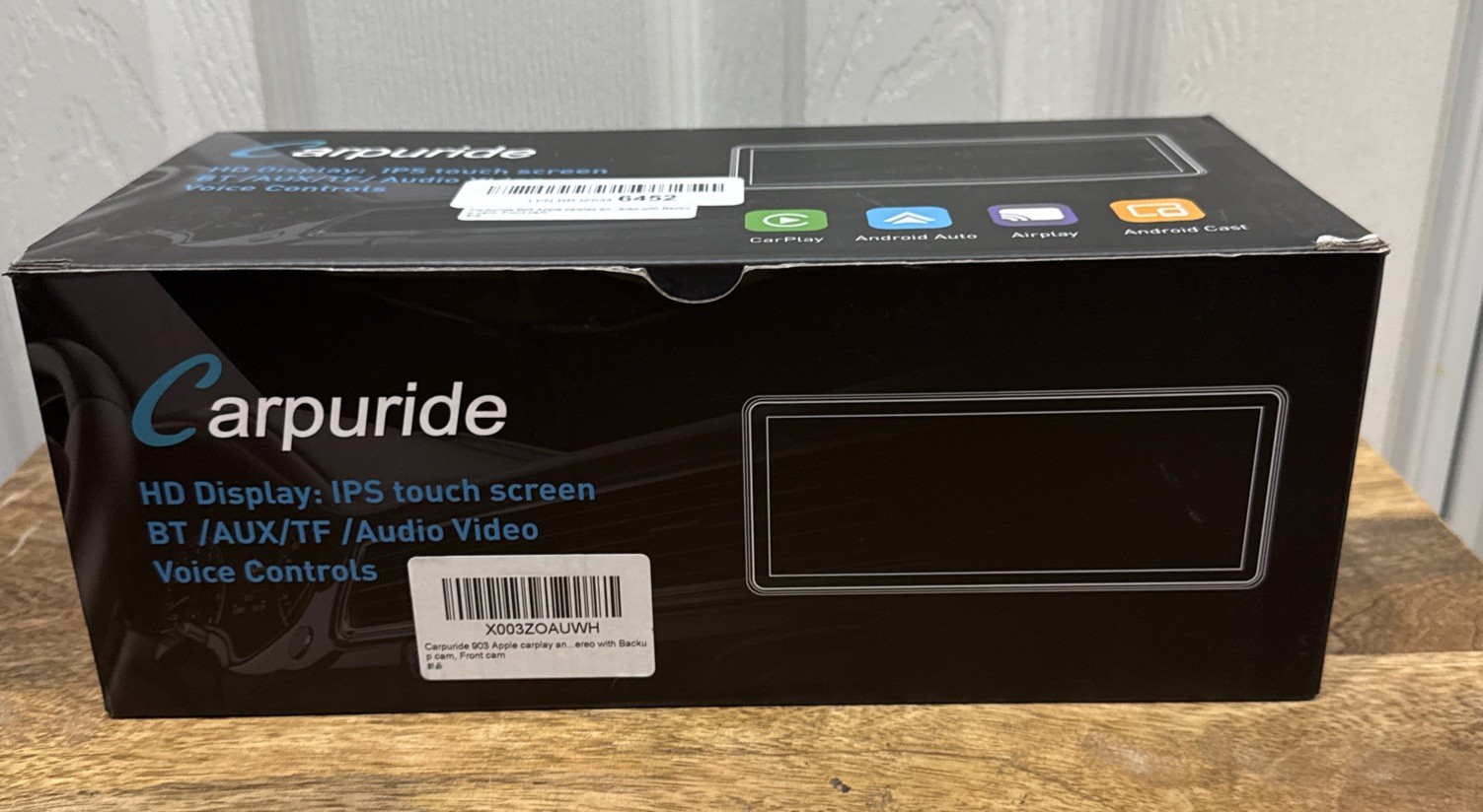CARPURIDE W903 Carplay, 9.3″ HD IPS Touch Screen, BT/AUX/TF/ Audio Video/Voice C