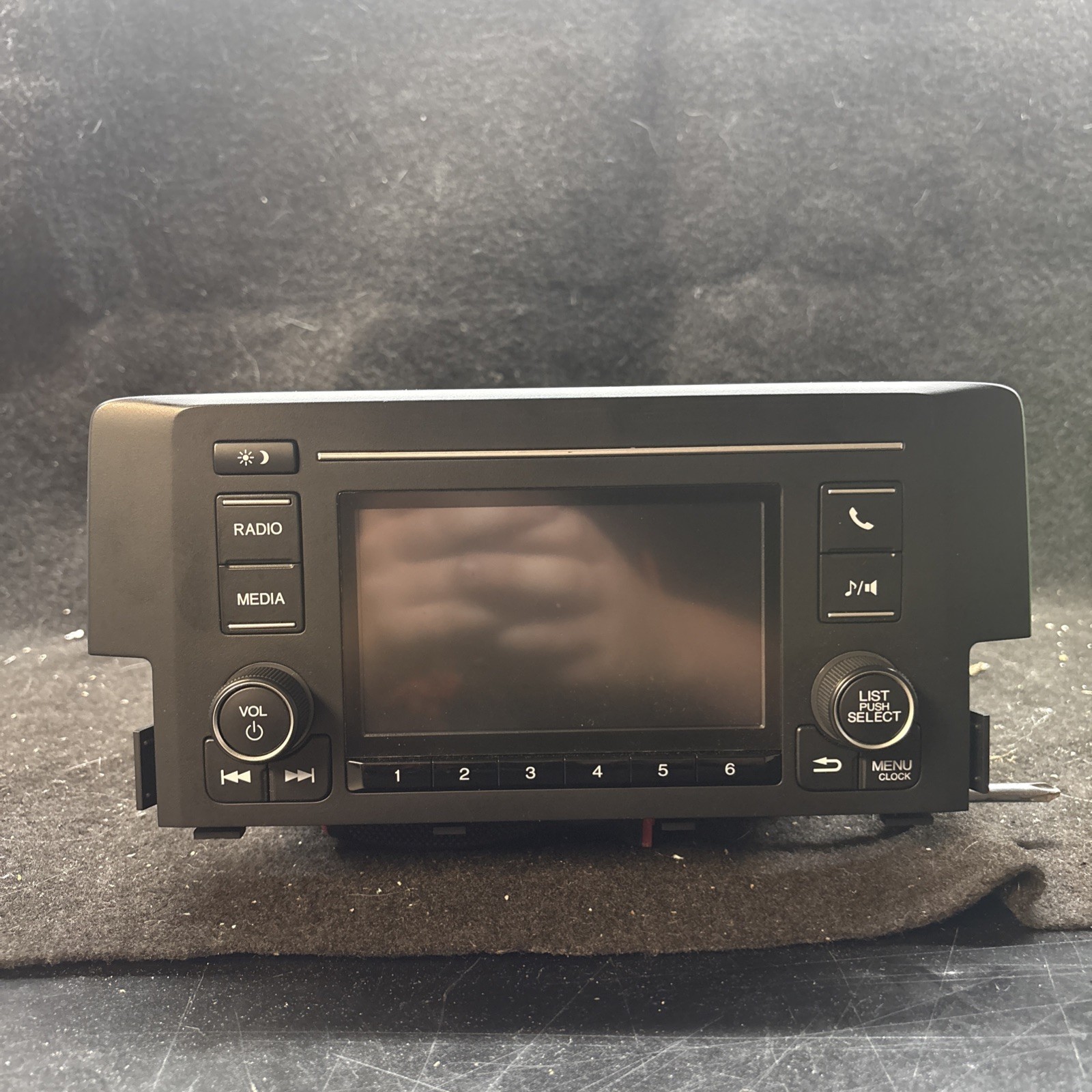 Honda Civic OEM Radio 39100-TBA-A41 2 DIN Aux Input Bluetooth Ready SWC 2016 lx