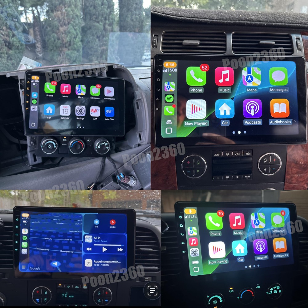 5G WiFi Car Stereo 4+64G for Chevy Silverado Tahoe GMC Sierra Yukon 2007–2014 US