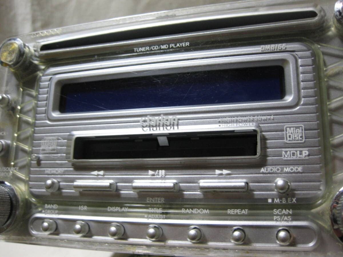 Clarion DMB165 Car Stereo CD MD Player Good