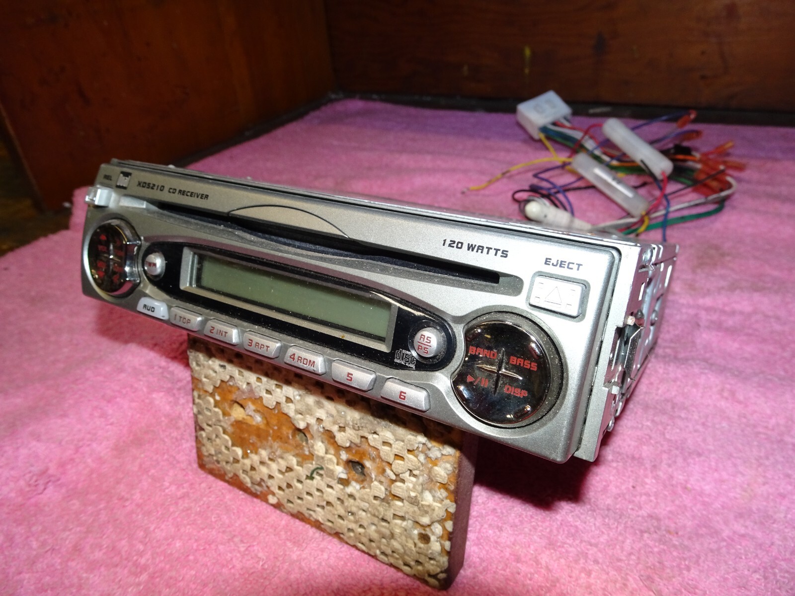 Dual Electronics XD5210 AM/FM/CD Receiver Player Car Stereo Tested and Working