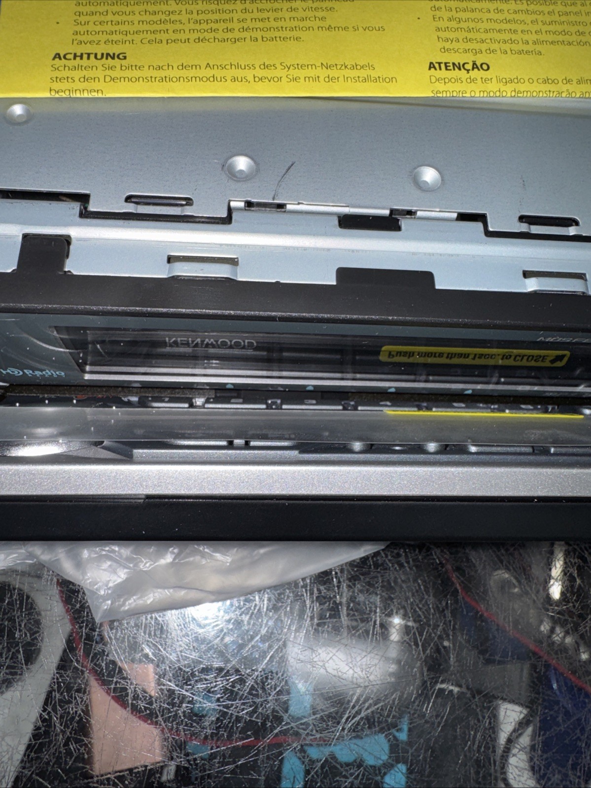 Kenwood KDC-MP825 CD/MP3/WMA receiver with CD changer controls