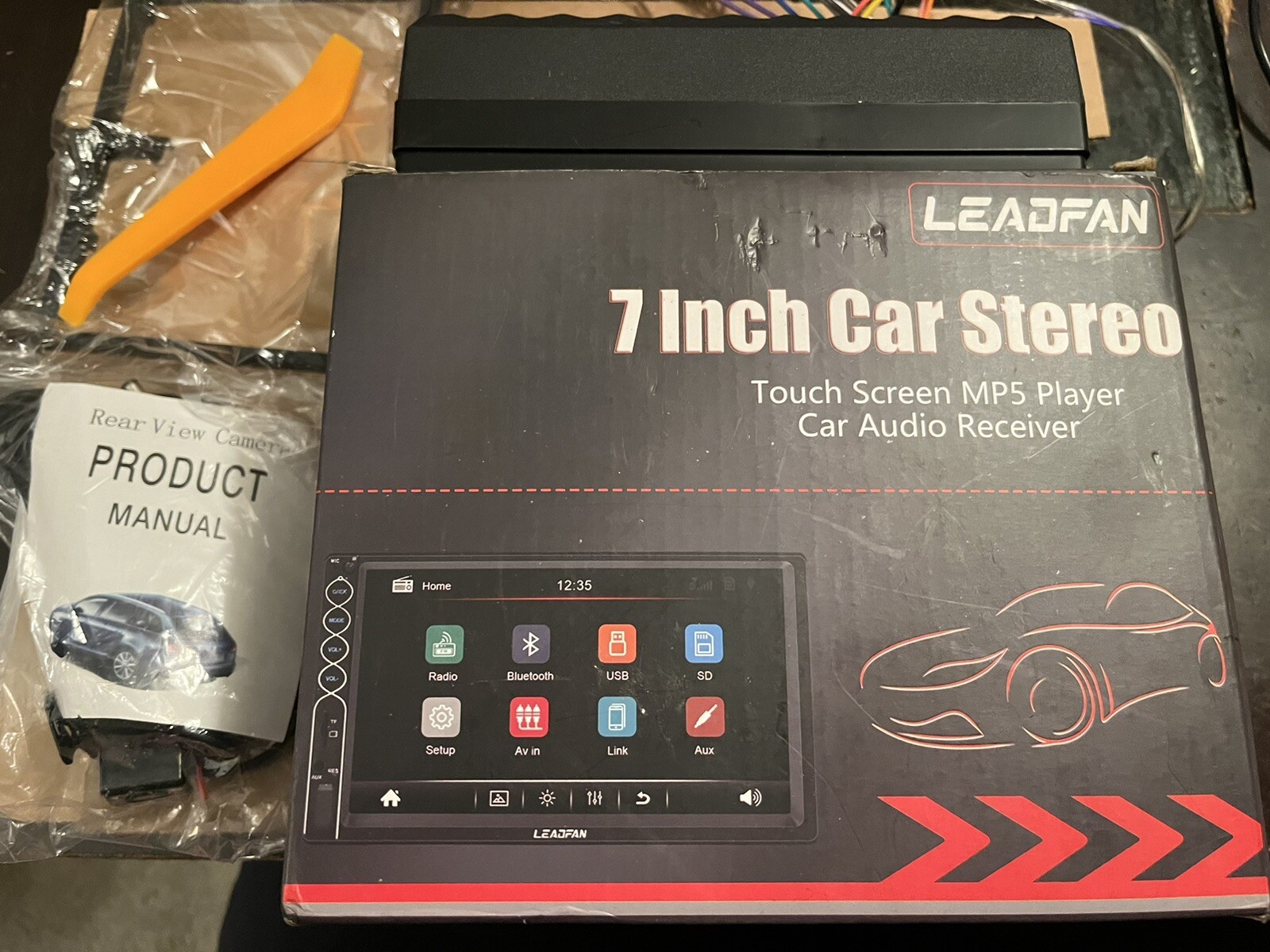 LEADFAN X0030R5OC5 CAR STEREO