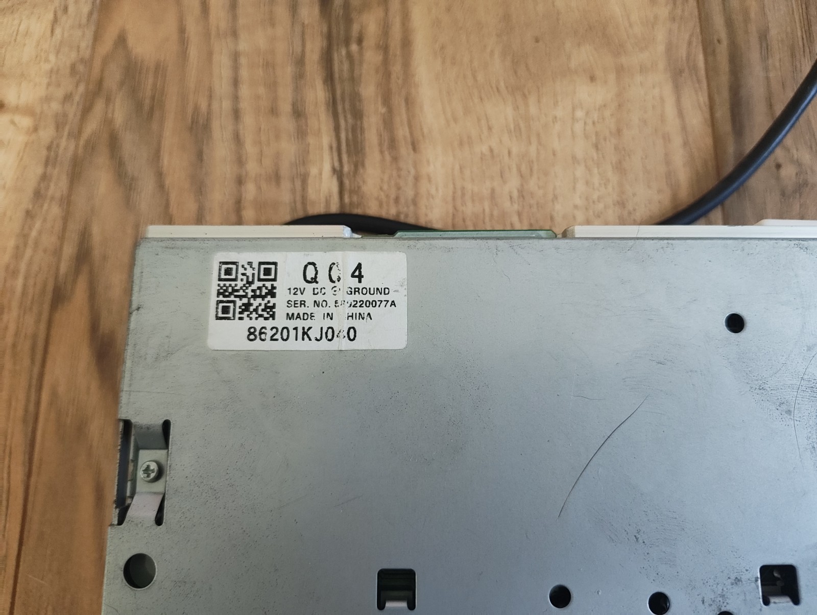 Subaru OEM 1DIN CD Player 86201KJ040 Tested Audio Unit Stella / Vivio Compatible