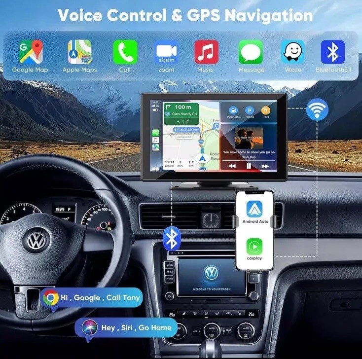 Car Multimedia Player T86DVR 9.3″ Smart Player Apple Car Play Android Audio DVR