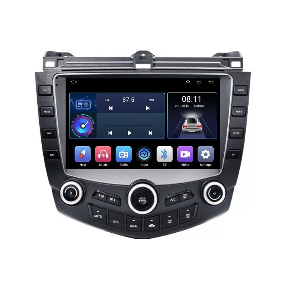 9” Android Carplay Car Stereo Radio GPS Navi 2+32GB For 2003-2007 Honda Accord