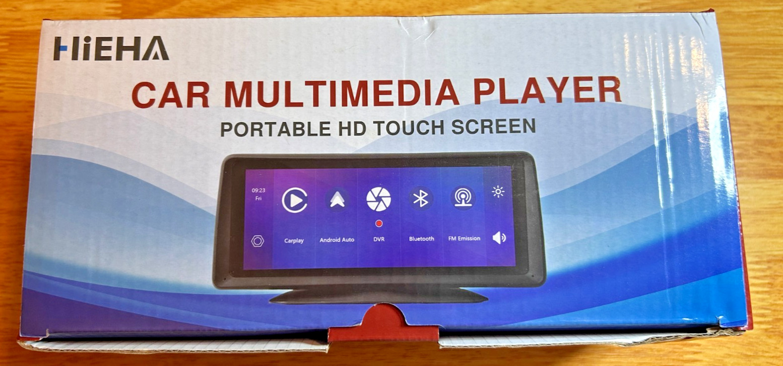 Hieha 8.1 Inch Car Multimedia Player – New in Open Box!