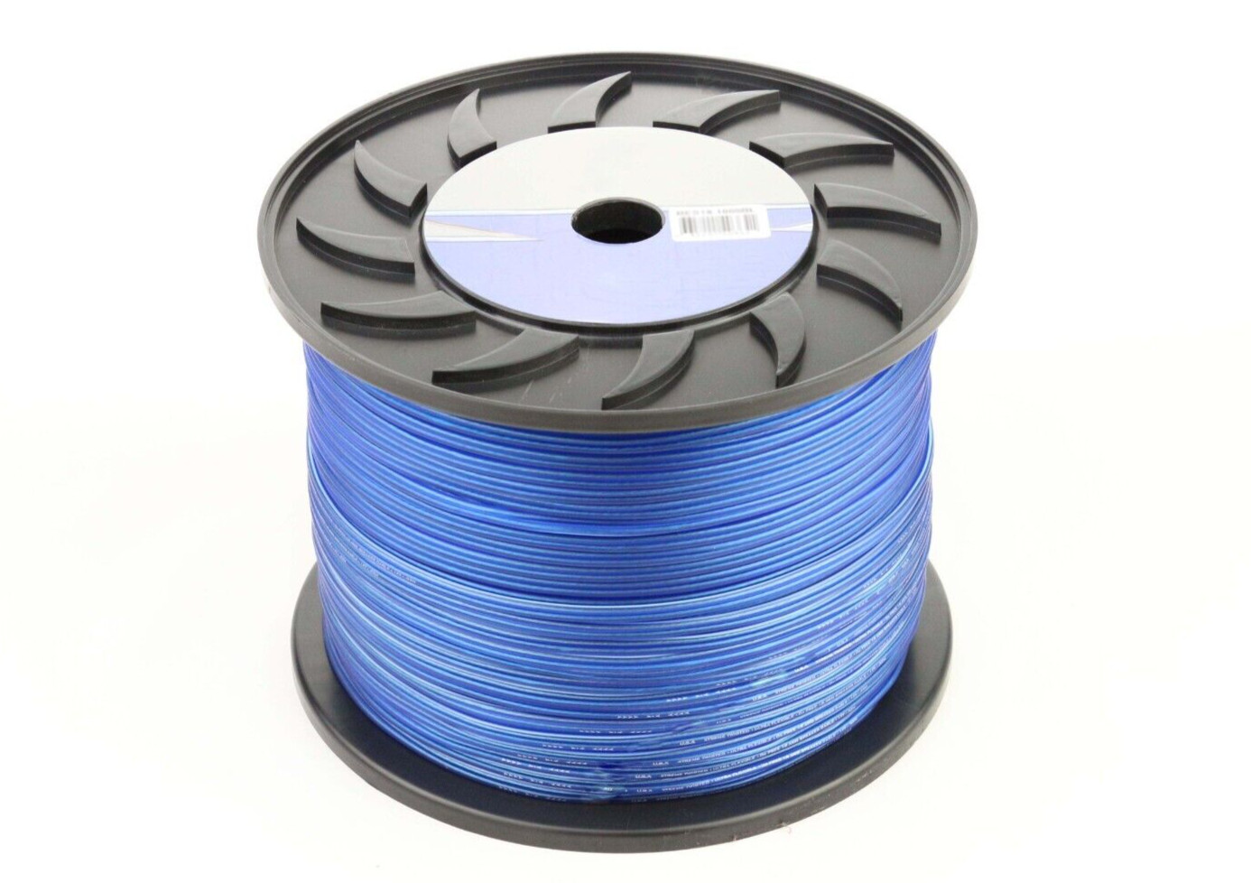 18 Gauge 1000′ FT. Transparent BLUE 2 Conductor Speaker Wire Audio Cable Car